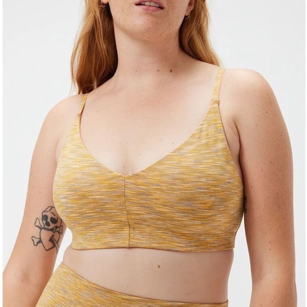 *NWT* Outdoor Voices Flow Bralette Freeform Sunset Adjustable Size XS